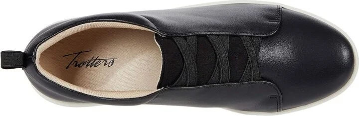 Trotters Avrille Women's Shoes Black Veg Calf Leather : 5.5 M (B) - Image 2