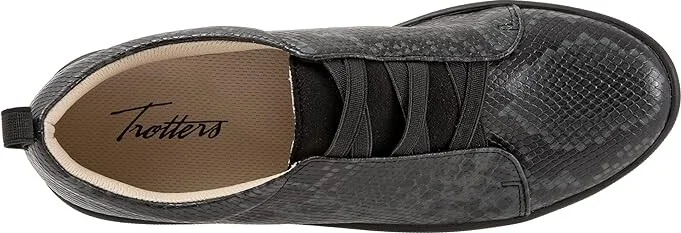 Trotters Avrille Women's Shoes Dark Grey/Black Suede : 9.5 M (B) - Image 2