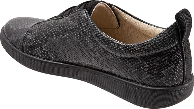 Trotters Avrille Women's Shoes Dark Grey/Black Suede : 9.5 M (B) - Image 4