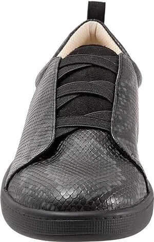 Trotters Avrille Women's Shoes Dark Grey/Black Suede : 9.5 M (B) - Image 5