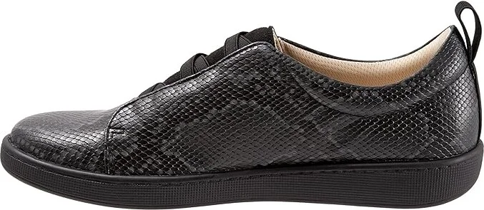Trotters Avrille Women's Shoes Dark Grey/Black Suede : 9.5 M (B) - Image 6