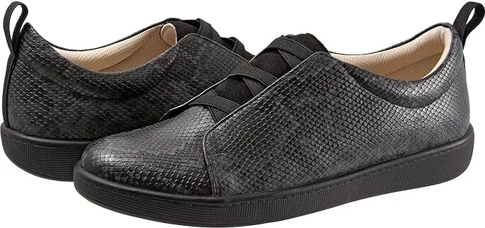 Trotters Avrille Women's Shoes Dark Grey/Black Suede : 9.5 M (B)