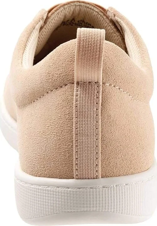 Trotters Avrille Women's Shoes Ivory Suede Leather/Veg : 7.5 M (B), Synthetic/Leather - Image 4