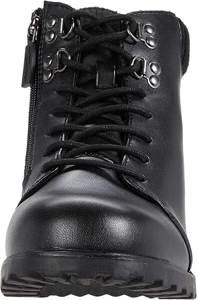 Trotters Becky 2.0 Women's Boots Black Smooth Veg Calf Leather : 9.5 M (B), Textile/Synthetic - Image 5