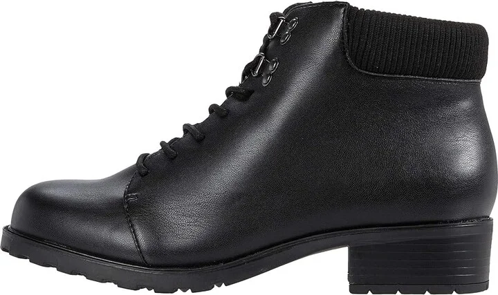 Trotters Becky 2.0 Women's Boots Black Smooth Veg Calf Leather : 9.5 M (B), Textile/Synthetic - Image 6
