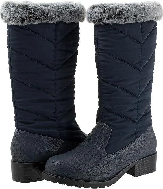 Trotters Benji 3.0 Women's Snow Shoes Navy : 10 N (AA), Synthetic