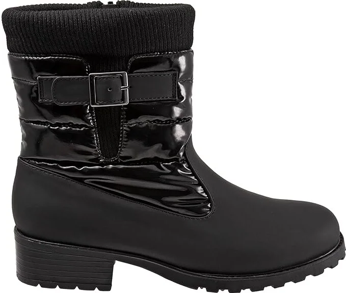 Black,patent Veg Calf Leather