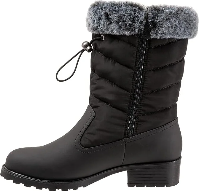 Trotters Bryce Women's Boots Black : 5.5 M (B), Synthetic - Image 6