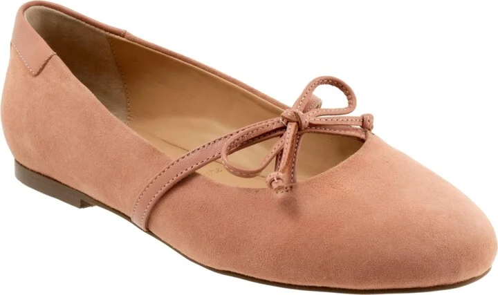 Pale Pink Suede