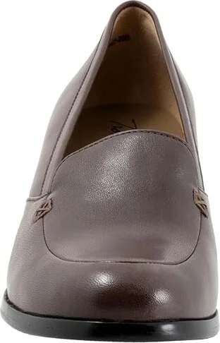 Trotters Cassidy High Women's Heels Dark Brown : 6 W (D), Leather - Image 5