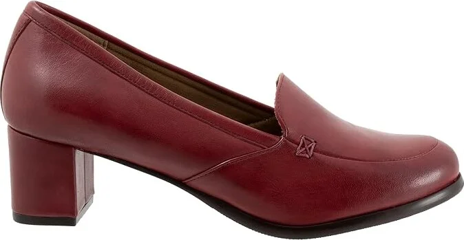 Trotters Cassidy High Women's Heels Sangria : 9 M (B), Leather - Image 7