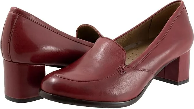 Trotters Cassidy High Women's Heels Sangria : 9 M (B), Leather