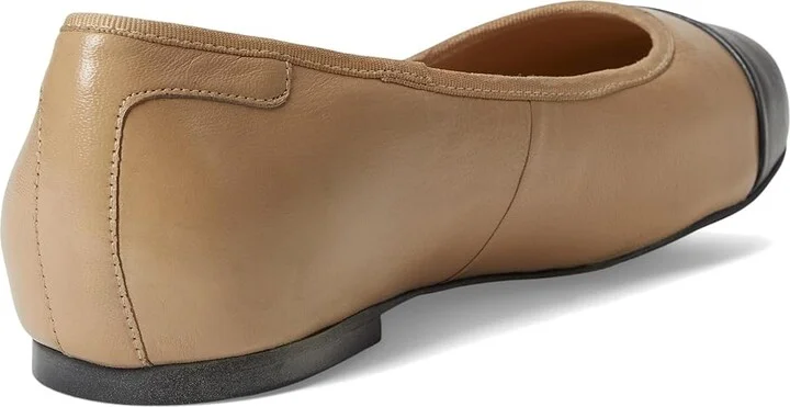 Trotters Clara Women's Shoes Beige/Black : 10 M (B), Leather - Image 4