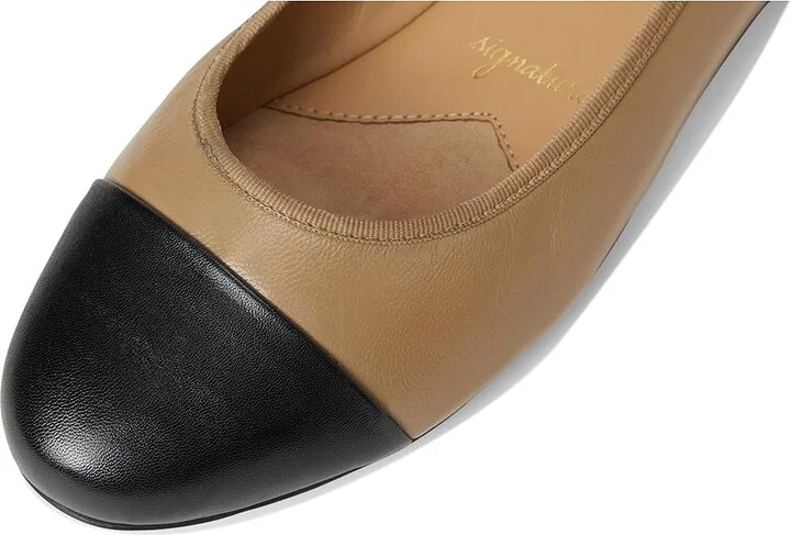 Trotters Clara Women's Shoes Beige/Black : 10 M (B), Leather - Image 7