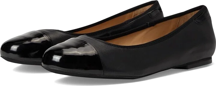 Trotters Clara Women's Shoes Black : 9 W (D), Leather