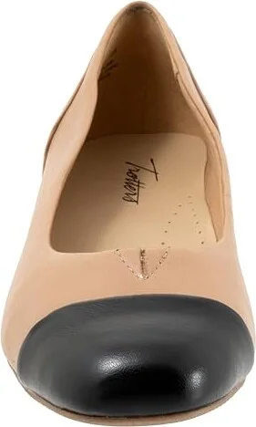 Trotters Daisy Women's Shoes Beige/Black : 11 N (AA) - Image 5