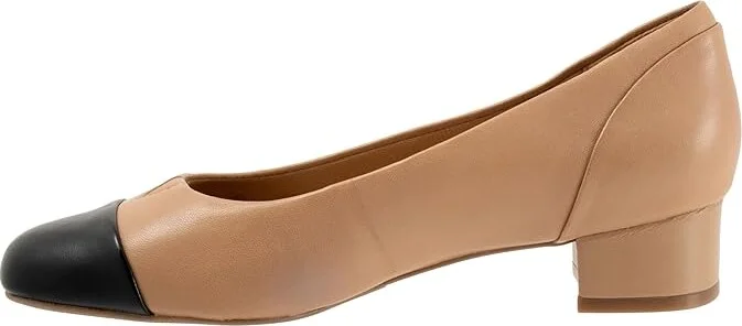 Trotters Daisy Women's Shoes Beige/Black : 11 N (AA) - Image 6