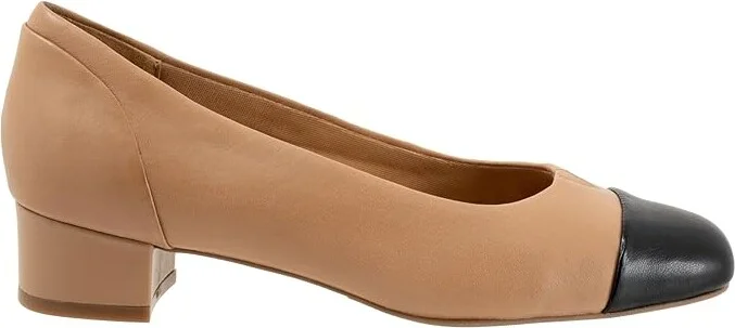 Trotters Daisy Women's Shoes Beige/Black : 11 N (AA) - Image 7