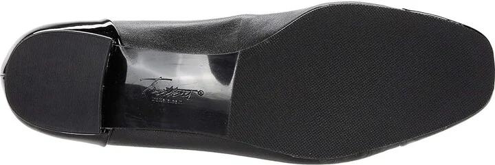 Trotters Daisy Women's Shoes Black Leather/Patent Leather : 7 WW (EE) - Image 3