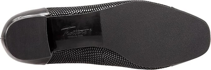 Trotters Daisy Women's Shoes Black Mini Dot : 7.5 WW (EE), Synthetic - Image 3