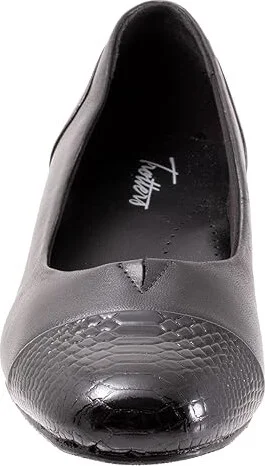 Trotters Daisy Women's Shoes Black Snake : 7 N (AA), Synthetic - Image 5