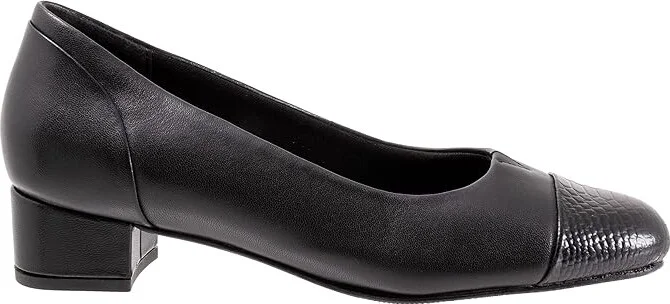 Trotters Daisy Women's Shoes Black Snake : 7 N (AA), Synthetic - Image 7