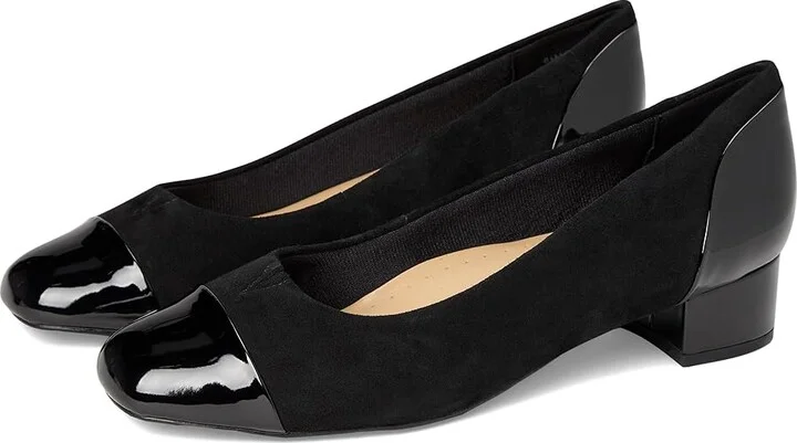 Trotters Daisy Women's Shoes Black Suede : 12 N (AA)