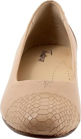 Trotters Daisy Women's Shoes Nude Snake : 10.5 M (B), Synthetic - Image 5