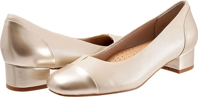 Trotters Daisy Women's Shoes White Pearl : 5 M (B), Synthetic