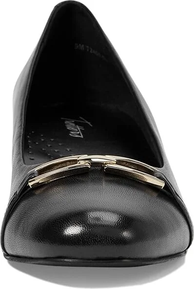 Trotters Dakota High Women's Heels Black : 8.5 W (D), Leather - Image 2
