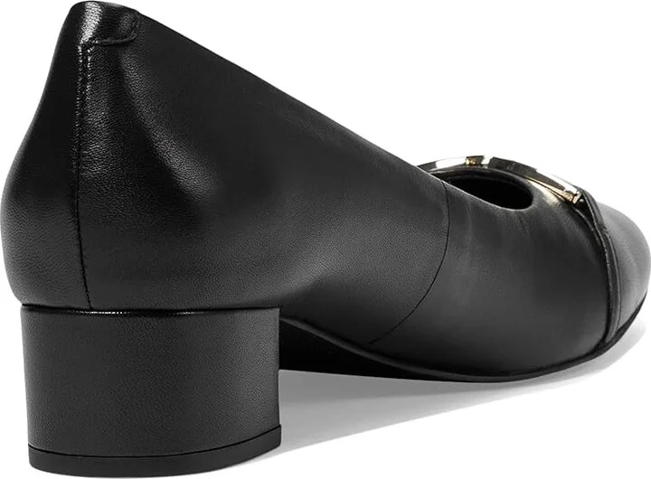 Trotters Dakota High Women's Heels Black : 8.5 W (D), Leather - Image 4