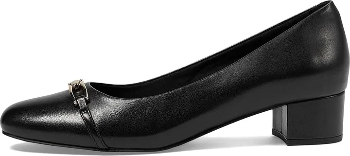 Trotters Dakota High Women's Heels Black : 8.5 W (D), Leather - Image 5