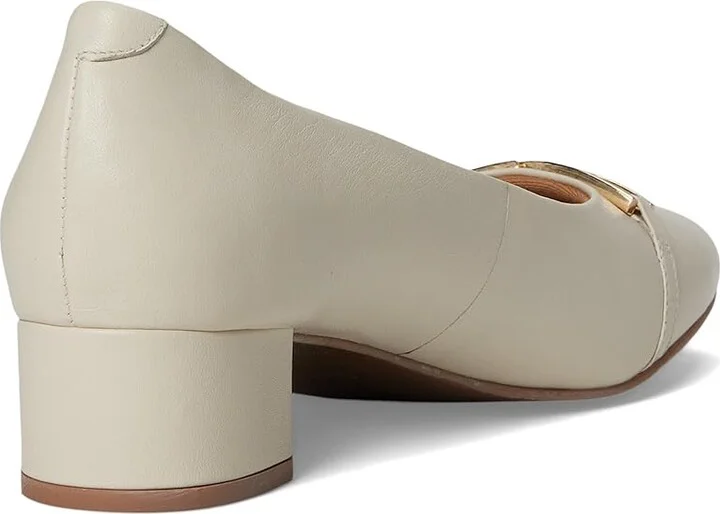Trotters Dakota High Women's Heels Ivory : 6 M (B), Leather - Image 4