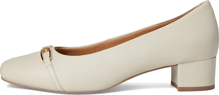 Trotters Dakota High Women's Heels Ivory : 6 M (B), Leather - Image 6