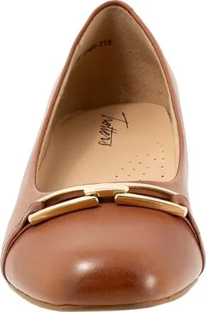 Trotters Dakota High Women's Heels Luggage : 10 M (B), Leather - Image 5