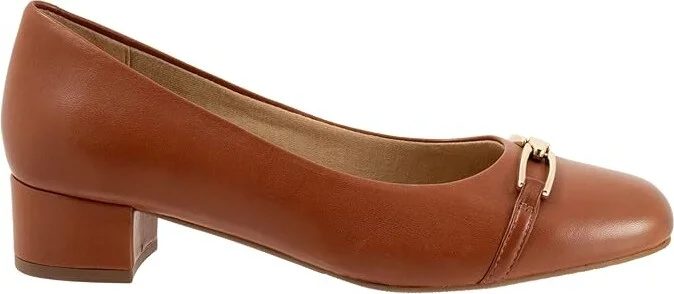 Trotters Dakota High Women's Heels Luggage : 10 M (B), Leather - Image 7