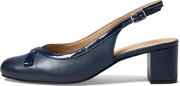 Trotters Dalani High Women's Heels Navy : 10.5 W (D), Leather - Image 5