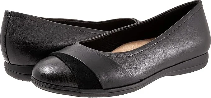 Trotters Danni Women's Shoes Black : 7.5 N (AA)