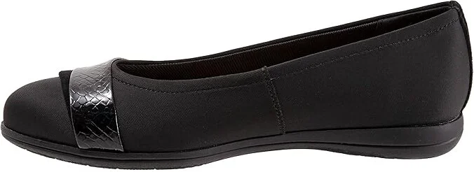 Trotters Danni Women's Shoes Black Micro : 6.5 W (D) - Image 6