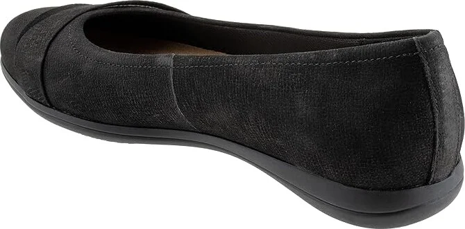 Trotters Danni Women's Shoes Black Nubuck : 5.5 M (B), Suede - Image 4