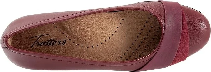 Trotters Danni Women's Shoes Dark Red : 9 M (B) - Image 2