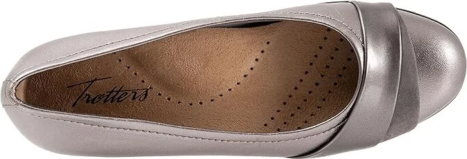 Trotters Danni Women's Shoes Pewter : 7 N (AA) - Image 2