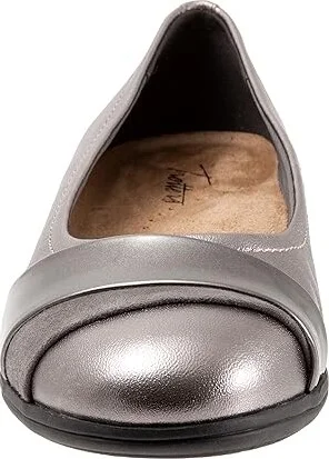 Trotters Danni Women's Shoes Pewter : 7 N (AA) - Image 5