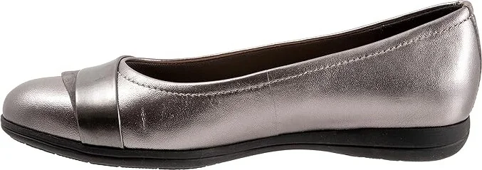 Trotters Danni Women's Shoes Pewter : 7 N (AA) - Image 6