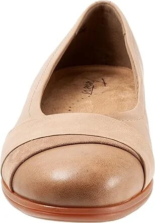 Trotters Danni Women's Shoes Sand : 7.5 M (B), Leather/Suede - Image 5