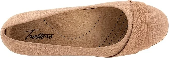 Trotters Danni Women's Shoes Sand Nubuck : 6.5 M (B), Suede - Image 2