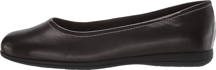 Trotters Darcey Women's Flat Shoes Black : 7.5 N (AA), Full Grain leather - Image 7