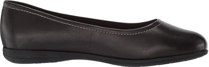 Trotters Darcey Women's Flat Shoes Black : 7.5 N (AA), Full Grain leather - Image 8