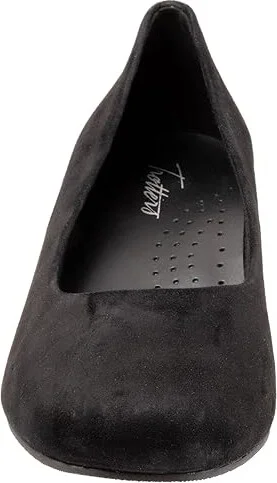 Trotters Daria High Women's Heels Black Suede : 12 N (AA) - Image 5