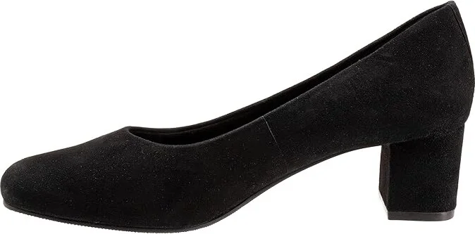 Trotters Daria High Women's Heels Black Suede : 12 N (AA) - Image 6